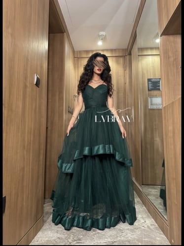 فستان سهره زيتي