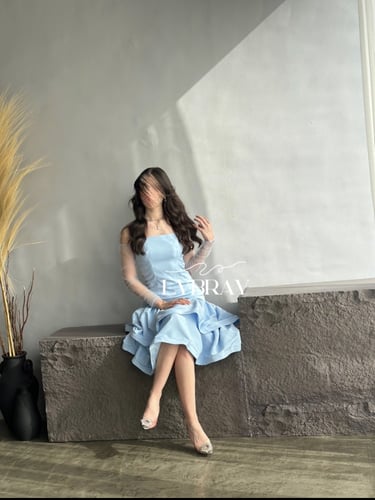 فستان العيد سماوي