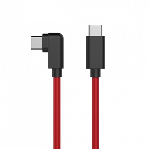 سلك شاحن 5A يدعم الشحن السريع type c to c زاوية 90...