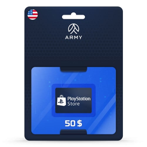 بلايستيشن ستور امريكي 50 دولار