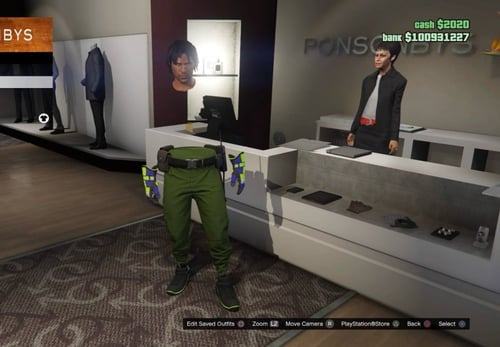 ملابس مهكره قراند 5 بنت ، رجال