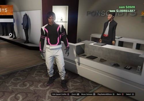 ملابس مهكره قراند 5 بنت ، رجال