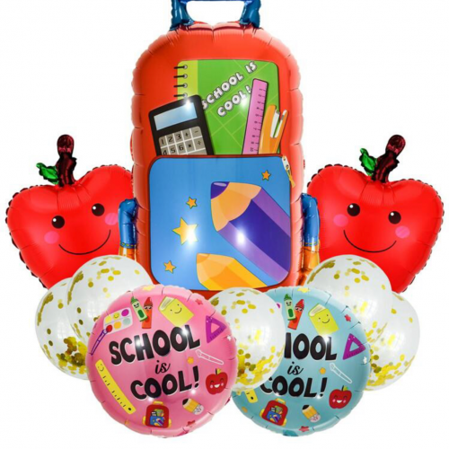 بالونات هليوم العودة للمدرسة