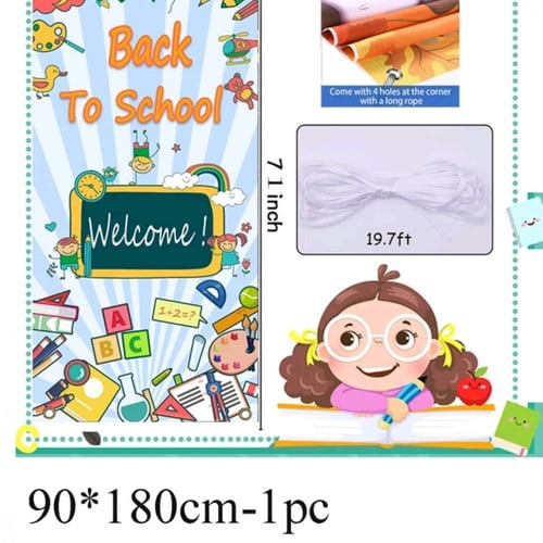 زينة قماشية العودة للمدرسة