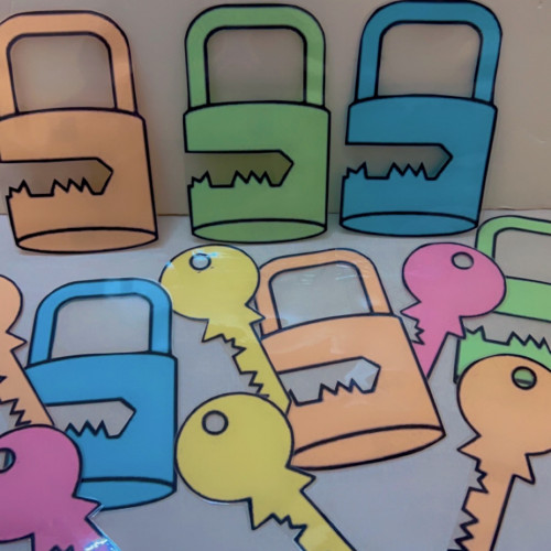 استراتيجية القفل والمفتاح -12 قطعة -مقاس A5