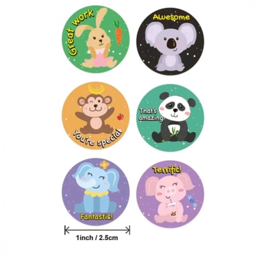 شريط ستكرات تشجيعية 500 حبة