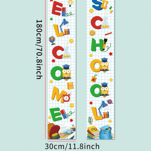 زينة قماشية العودة للمدرسة