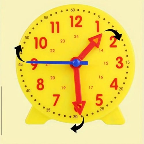 صندوق تعليم قراءة الساعة