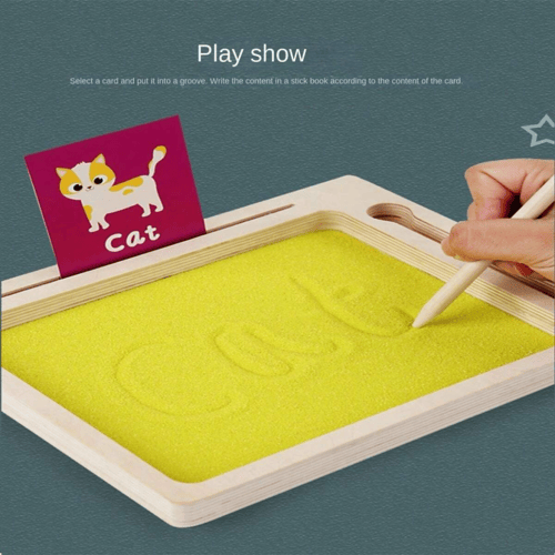 لوحة الكتابة على الرمل