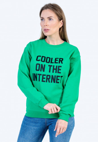 COOLER ON THE INTERNET - CREWNECK