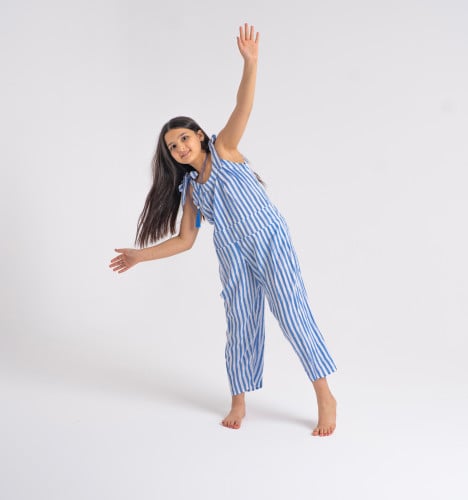 JUMPSUIT W/NECKLACE - GALAXY