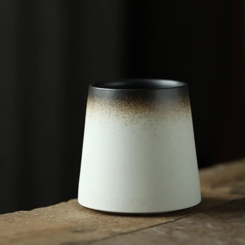 كوب سيراميك خشن صناعة يدوية