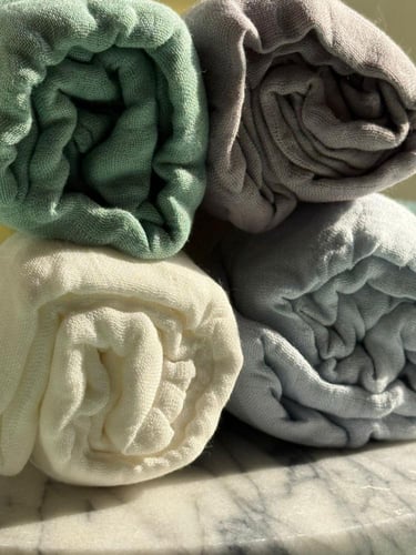 لفة موسلين للشعر من لونامي