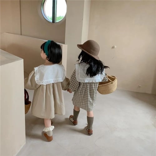 فستان النزهة بنمط كوري 3 سنوات