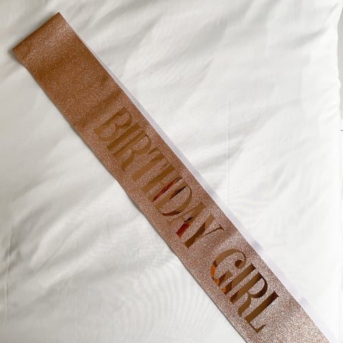 Birthday Girl scarf