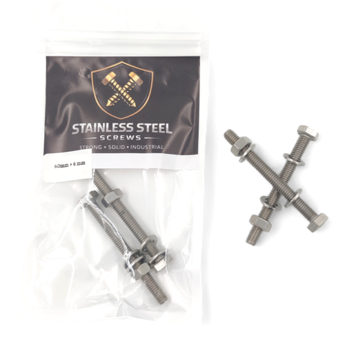4 hex screws (60mm×6mm)