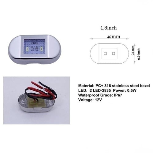ضوء ممر LED لون ازرق LL-C2