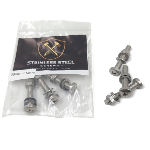 6 flat-head screws (30mm×5mm)