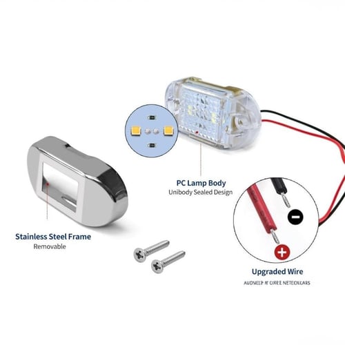 ضوء ممر LED لون ابيض LL-C2