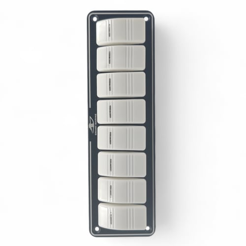 SM لوحة 8 مفاتيح ابيض