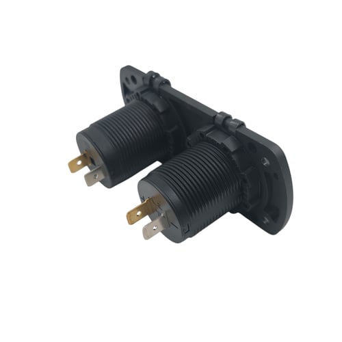 لوحة مدخل USB مزدوج ومدخل طاقة