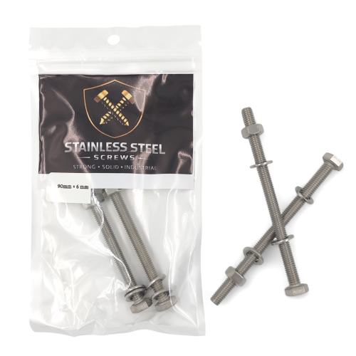 4 hex screws (90mm×6mm)
