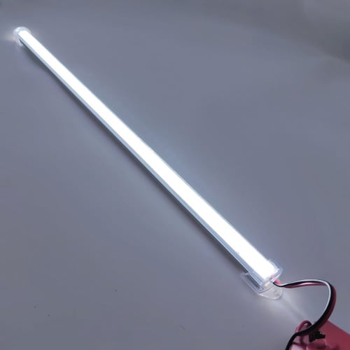 ضوء LED مقاوم للماء غطاء شفاف اللون ابيض 6000K