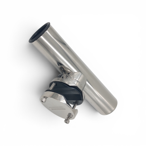 Fishing rod holder for pipe 33mm to 50mm