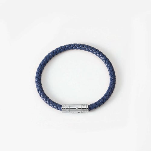 اسوارة جلد رجالي "كحلي"