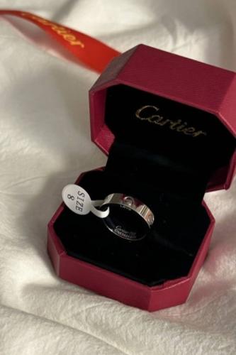 خاتم كارتير فضي