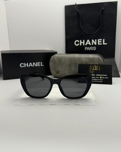نظارة ماركة شانيل لون اسود