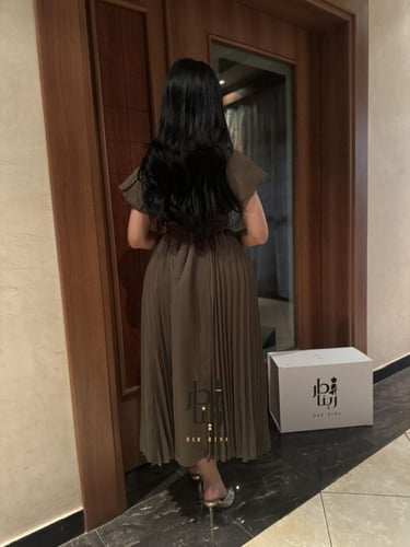 فستان بناتي ميد باربي تكسير للعيد