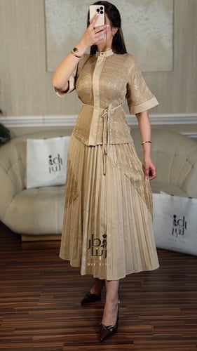 تيور العيد قطعتين أنيق نص كم