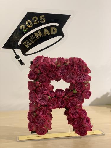 كريلك حرف الورد للتخرج