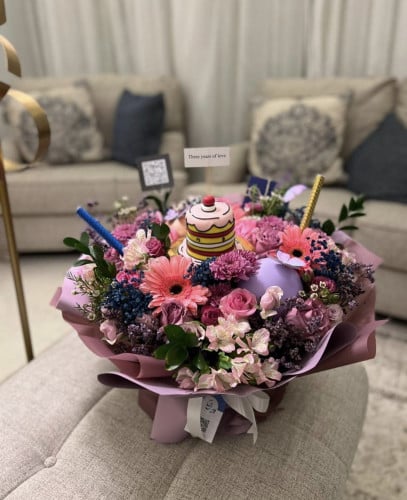 باقة الكيك الكبيره