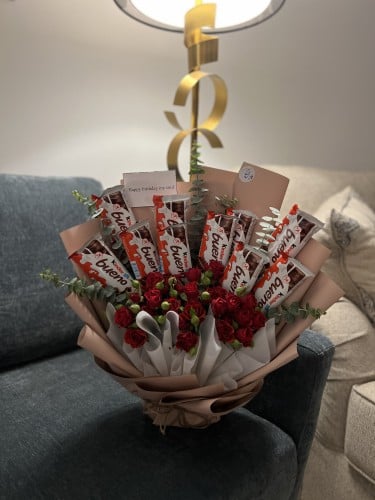 باقة الكندر والبيبي روز