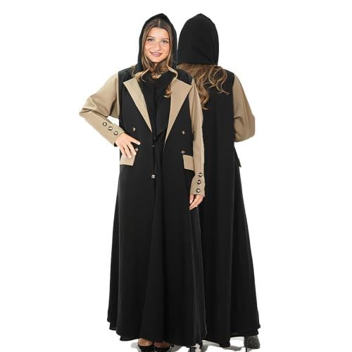 عبايه رسمية قطعتين