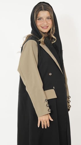 عبايه رسمية قطعتين