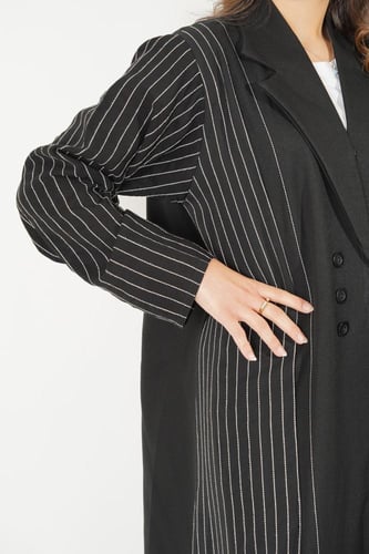 عباية بلايزر رسمي مخططة