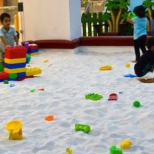 رمل طبي طبيعي للعب جاف كوري