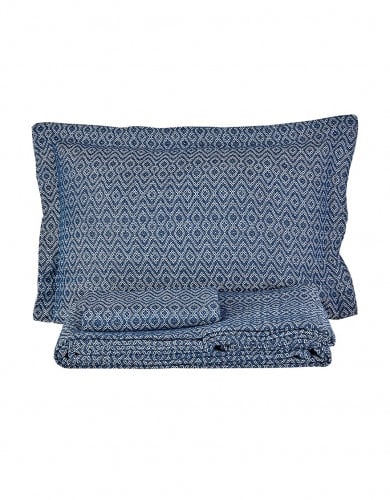 طقم بطانية خفيفة Brooks لون أزرق