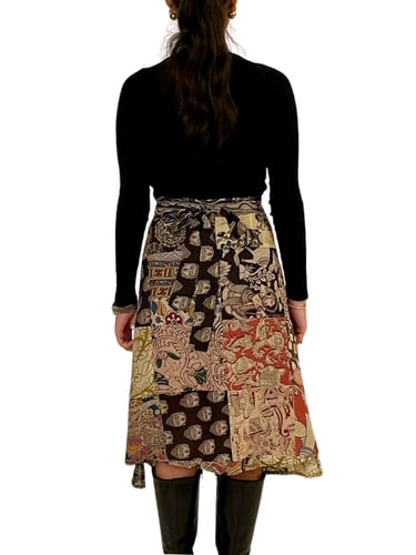 تنورة لف سحر الشرق