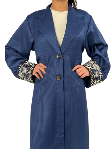 عباية للدوام والمناسبات الرسمية أزرق