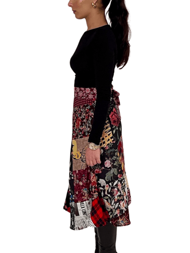 تنورة لف فلوري فلورنسون