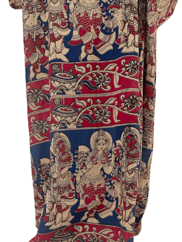 عباية ملونة للمناسبات مع أكمام واسعة