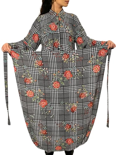 هداويه بنمط الأزهار من الكريب التركي