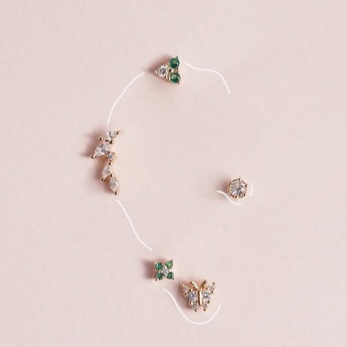 بيرسينج أذن مجموعة تاج