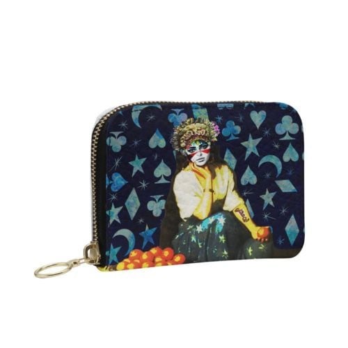 محفظة جلد نسائية