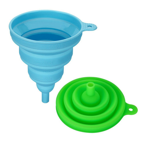 قمع قابل للطي - قطعتين