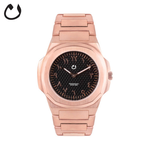 ساعة نون - مونتري روز قولد بأرقام عربية